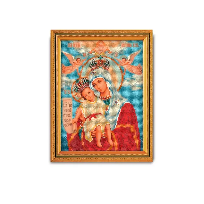 Ikone Perlenstickerei-Set "Unsere Liebe Frau die Barmherzige" RTORB-168