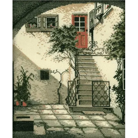 Cross-stitch kit  "Delicate Wicket" R140