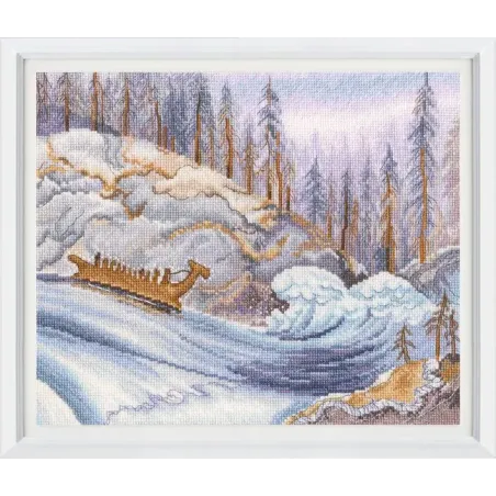 Cross-stitch kit "River of Time" M990