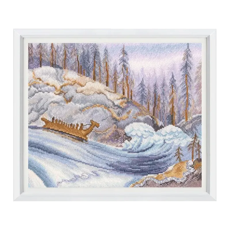 Cross-stitch kit "River of Time" M990