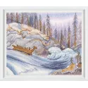 Cross-stitch kit "River of Time" M990