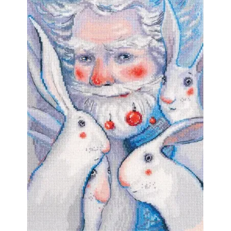 Kryželių siuvinėjimo rinkinys "Snowy" M946