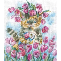 Cross-stitch kit „Tulip spring” M839