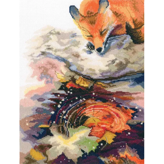 Cross-stitch kit "Ginger reflection" M829