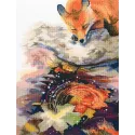 Cross-stitch kit "Ginger reflection" M829