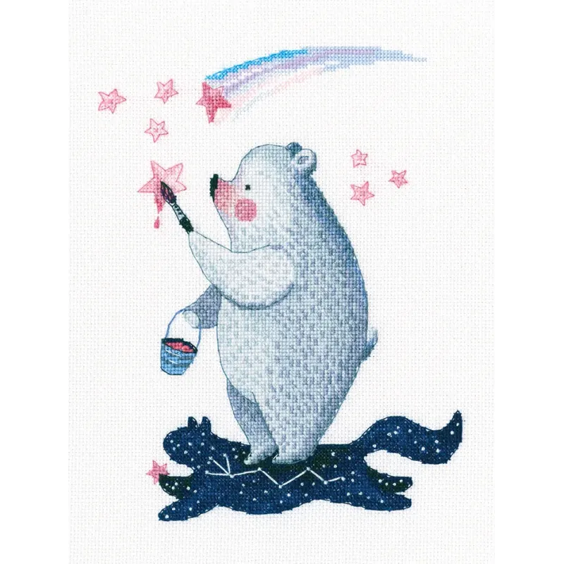 Cross-stitch kit "Sparking the stars" M811