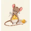 Cross-stitch kit "Cheese knitting" M800