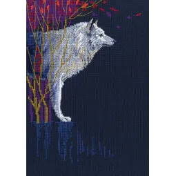 Kreuzstich-Set "Wolfsführer" M789