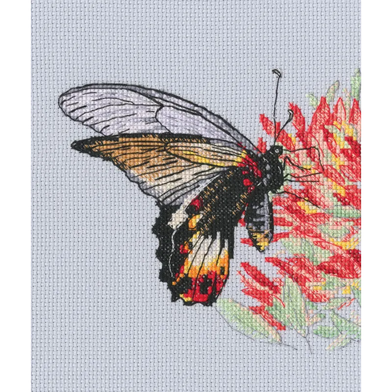 Cross-stitch kit "Nectar for butterfly" M755