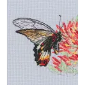 Kit point de croix "Nectar pour papillon" M755