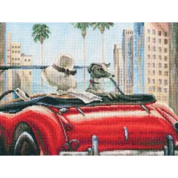 Набор для вышивания крестиком "Гламурная жизнь" RTOM740