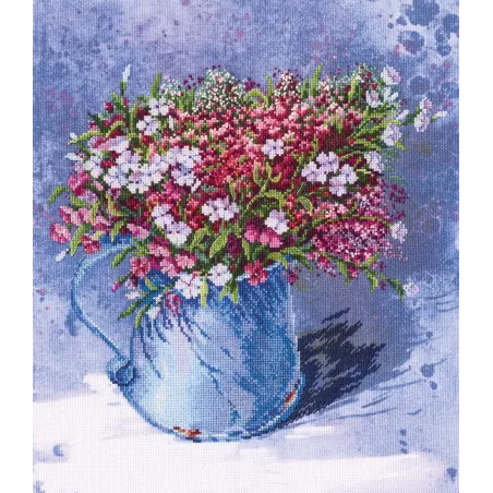 Cross-stitch kit "Delicate bouquet" M70020