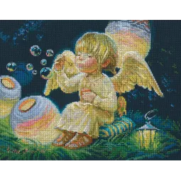 Cross-stitch kit "Sky lanterns" M674