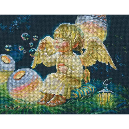 Cross-stitch kit "Sky lanterns" M674