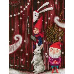 Cross-stitch kit "Waiting for a fairy tale" M657