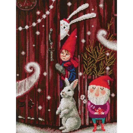 Cross-stitch kit "Waiting for a fairy tale" M657