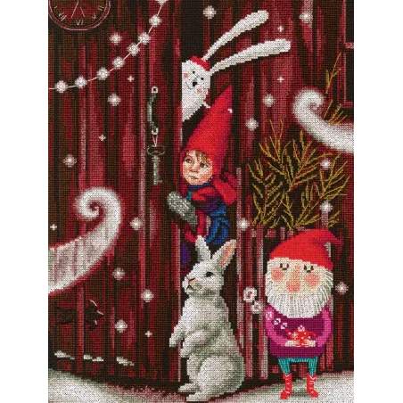 Cross-stitch kit "Waiting for a fairy tale" M657