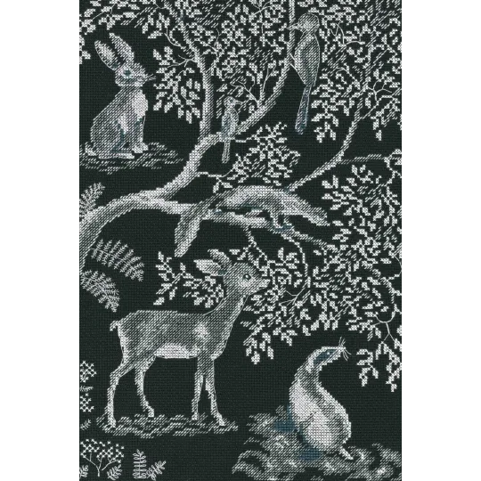 Cross-stitch kit "Forest laces" M613