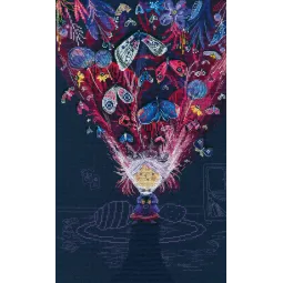 Cross-stitch kit "In the light" M594