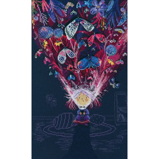 Cross-stitch kit "In the light" M594