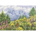 Cross-stitch kit "Mountain meadow" M302