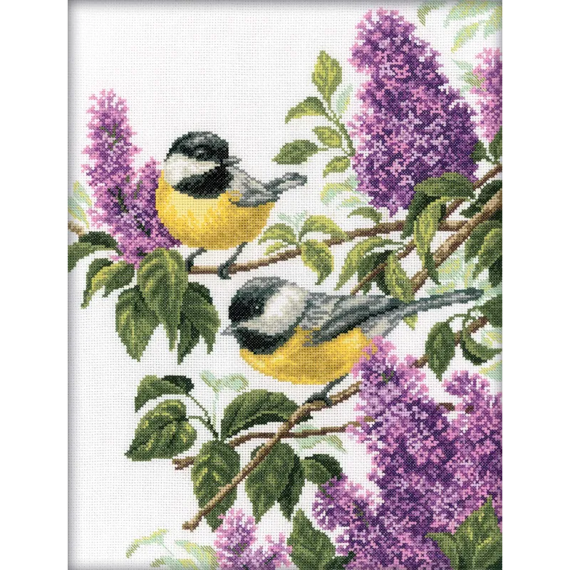 Cross-stitch kit "Charming lilac" M227