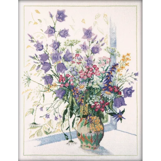 Kreuzstich-Set "Feldblumen" RTOM052