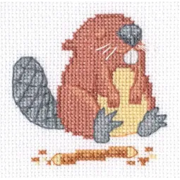 Cross-stitch kit "Beaver" H282