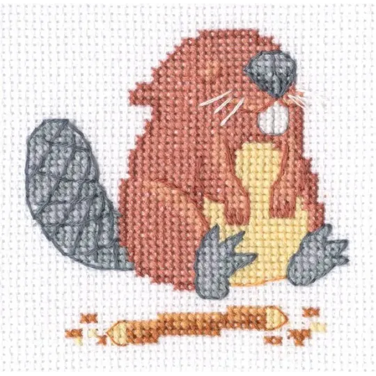 Cross-stitch kit "Beaver" H282