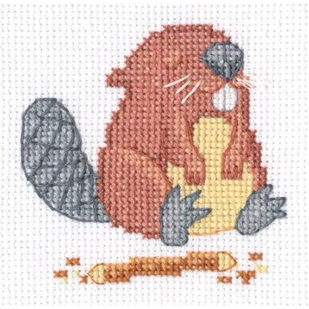 Cross-stitch kit "Beaver" H282