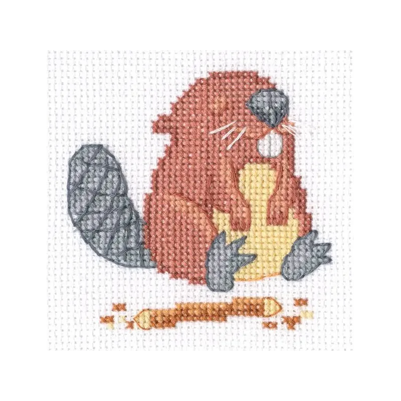 Cross-stitch kit "Beaver" H282