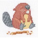 Cross-stitch kit "Beaver" H282