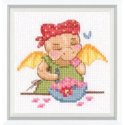 Cross-stitch kit "Flower salad" H277
