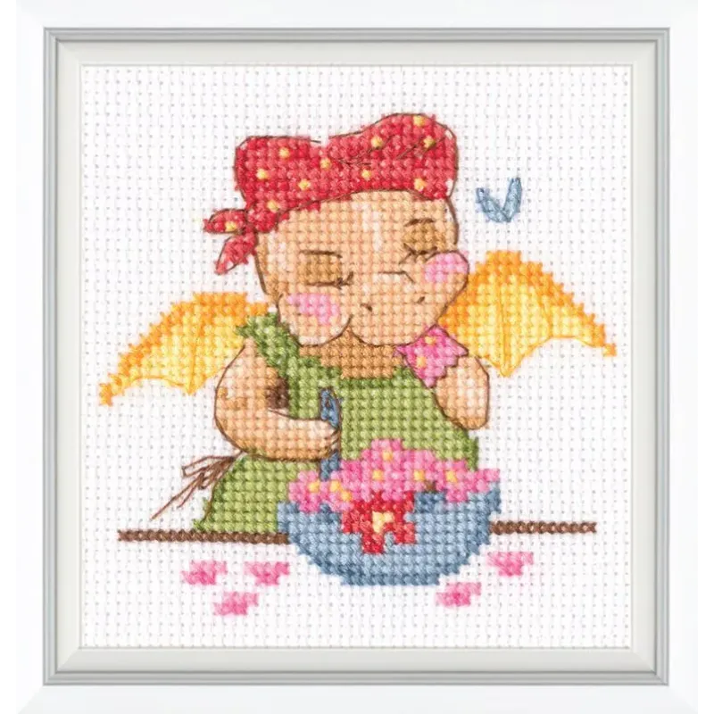 Cross-stitch kit "Flower salad" H277