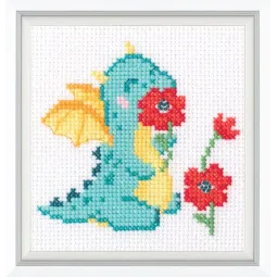 Kit point de croix "Fleur pour toi" RTOH272