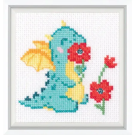 Kreuzstich-Set „Blume für dich“ RTOH272