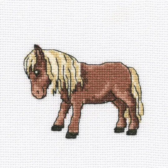 Cross-stitch kit "Tibetan horse" H257