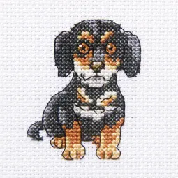 Cross-stitch kit "Curious Sherlock" H233