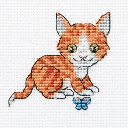 Siuvinėjimo kryželiu rinkinys "Ginger Scamp" H226