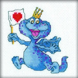 Cross-stitch kit "Bringing love" H205