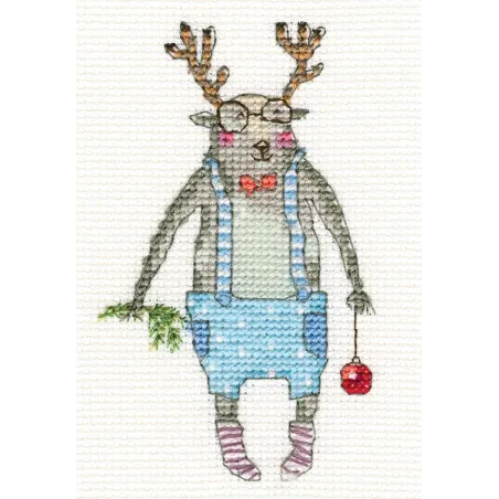 Cross-stitch kit "Here I am" EH373