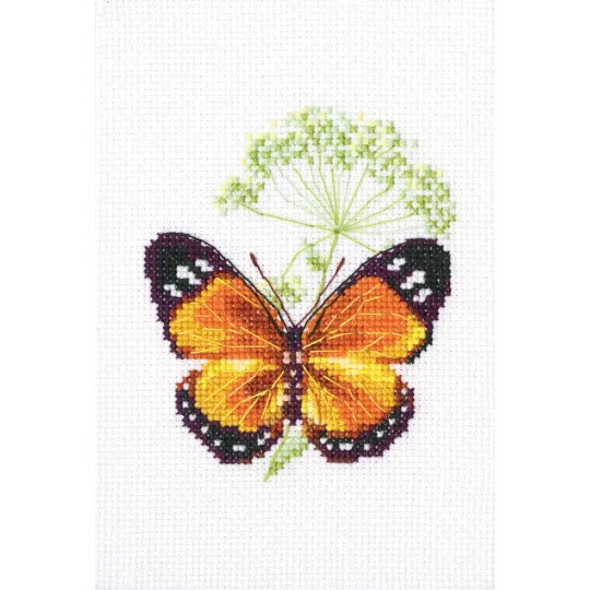 Kreuzstich-Set "Kümmel und Schmetterling" EH365