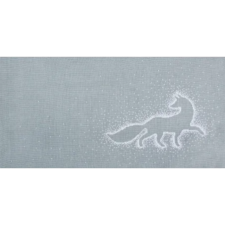 Kreuzstich-Set "Schnee Silber. Fuchs" CU016