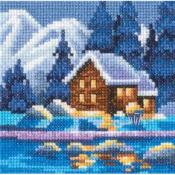Kreuzstich-Set „Winterfarben“ RTOC367