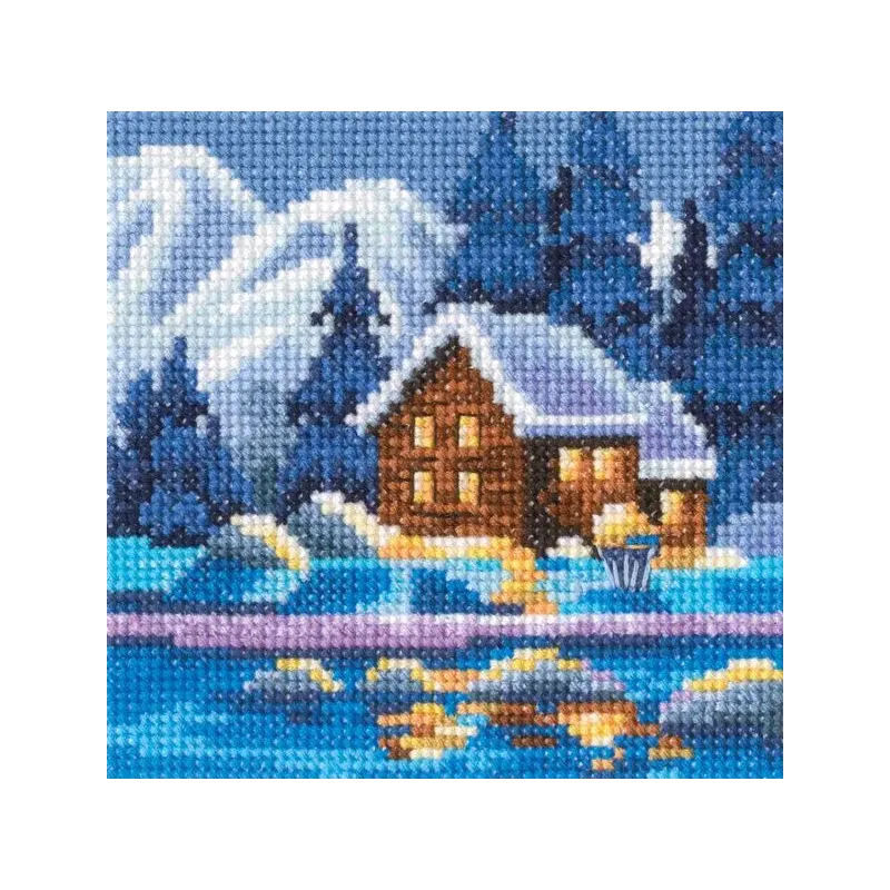 Kreuzstich-Set „Winterfarben“ RTOC367