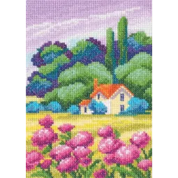 Набор для вышивания крестиком «Летние цвета» C357