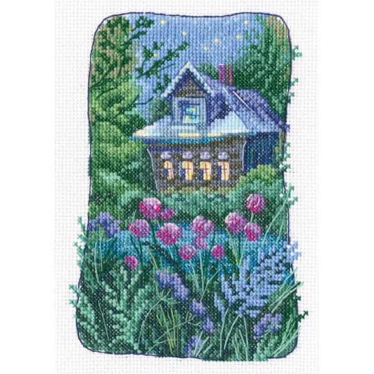 Kreuzstich-Set „Großmutters alter Garten“ RTOC351