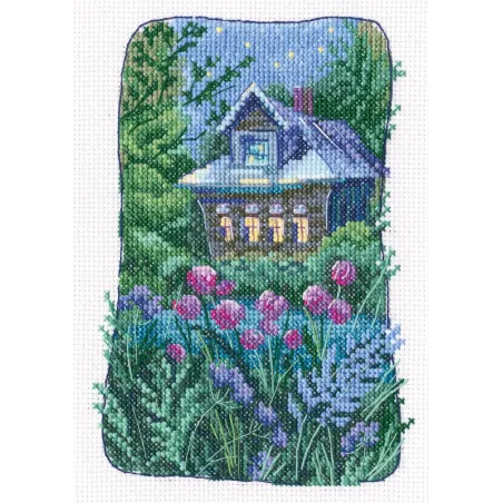 Kreuzstich-Set „Großmutters alter Garten“ RTOC351