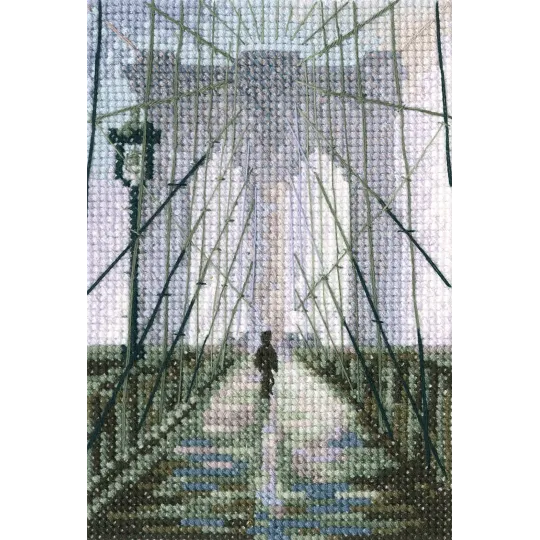Набор для вышивания крестиком "Brooklyn bridge" RTOC312