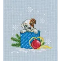 Cross-stitch kit "Give me a puppy!" C298
